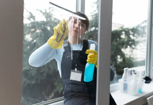 Nettoyage de vitres intérieures et extérieures à Mouhet